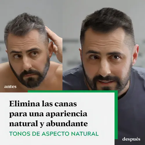 Pack Tintura Shampoo Just For Men Fórmula Original Castaño Claro 2 Unidades