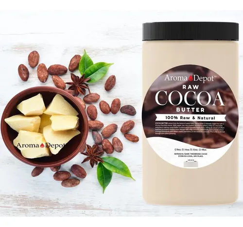 Manteca De Cacao Cruda Sin Refinar 100% Natural 250 Ml