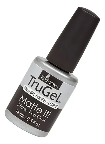 Esmalte Semi Permanente Base Top Coat Matte Ezflow Trugel