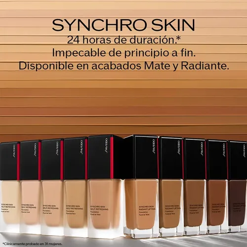 Base De Maquillaje Shiseido Synchro Skin Self-refreshing …