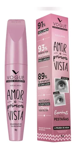 Mascara De Pestañas Vogue Amor A Primera Vista Negro