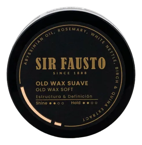 Sir Fausto Barberia Old Wax Gel Efecto Húmedo Suave 100 Ml