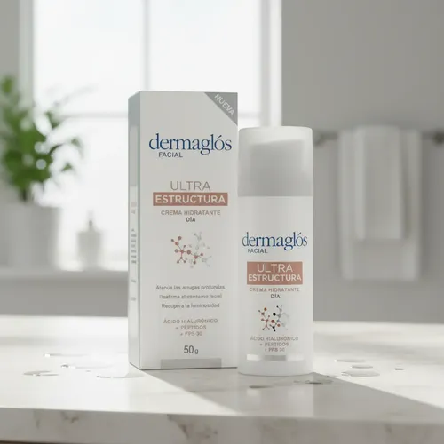 Crema Hidratante Facial Dermaglós 50g Fps30