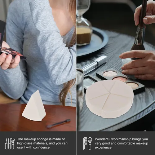 2 Juegos De Esponjas De Maquillaje, Accesorios De Maquillaje