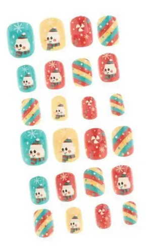 [2 Paquetes De 2 A 6 Paquetes De Puntas De Uñas Prepegadas P