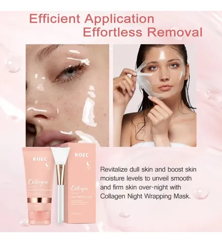 Mascarilla Facial Nocturna Colágeno Velo Wrapping Mask