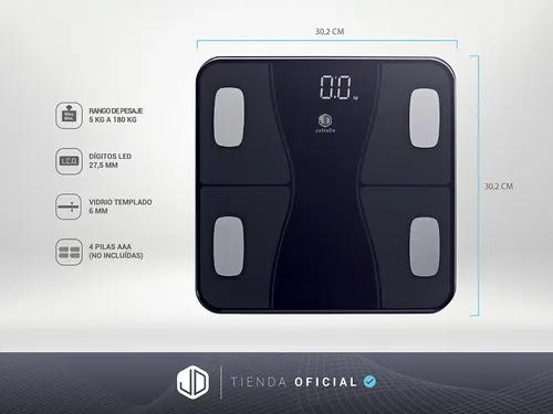 Balanza Inteligente De Baño Jd If2064a Bluetooth Digital Imc