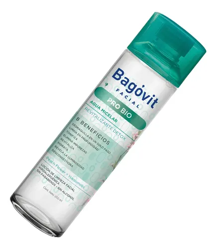Bagovit Facial Pro Bio Agua Micelar 8 Beneficios 200 Ml