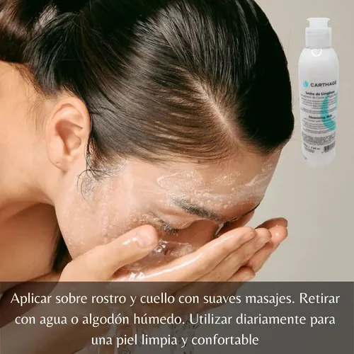 Leche Limpieza Facial Carthage Ext Caviar Algas Hidrata 200g