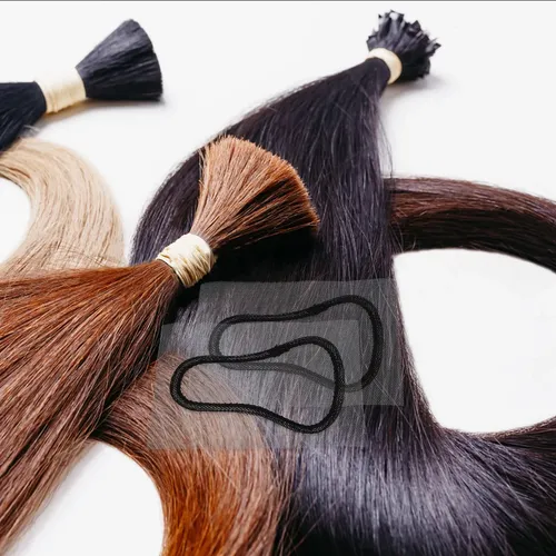 Red De Cabello Para Extensiones, T En Crochet, 2 Piezas