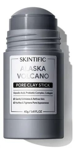 Mascarilla En Barra Skintific Alaska Volcano 40 G Todo Tipo De Piel