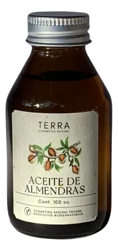 Aceite De Almendra Puro 100ml Para Cabello Y Piel Fragancia Sin