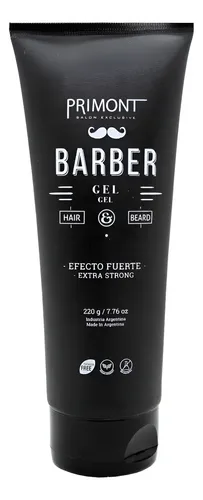 Primont Barber Gel Capilar Fijacion Fuerte Pelo 250grs