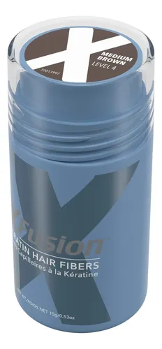 Hair Fibers Xfusion Keratin Medium Brown 15 G