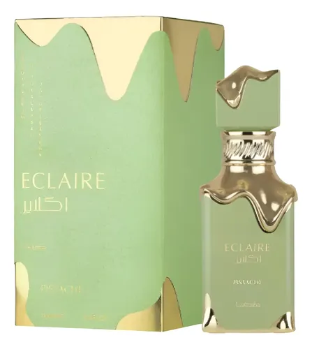 Perfume Eclaire Pistache Lattafa 100ml Edp Mujer Gourmand