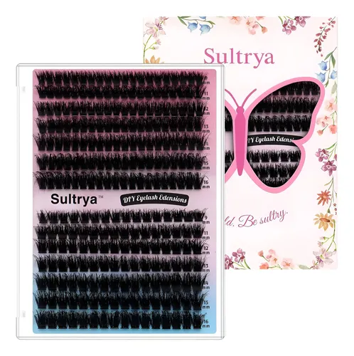 Extensiones De Pestañas Sultrya 280pcs 9-16mm 80d 100d