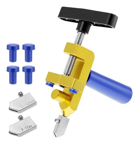 Cortador De Vidrio Y Azulejos 2 En 1 3-15 Mm Profesional