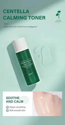Set De Crema Limpiadora Hidratante Centella Asiatica Para