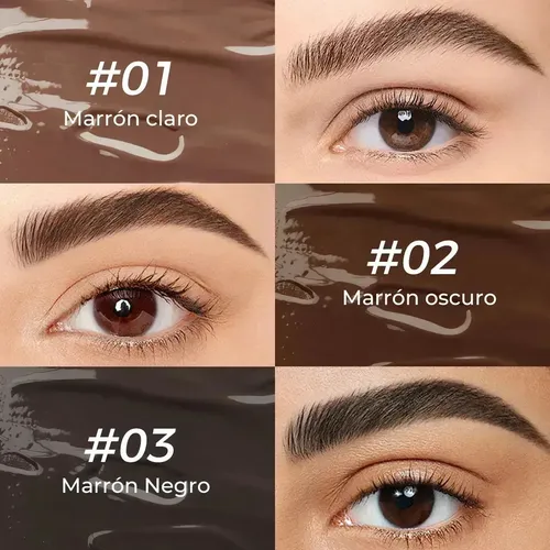B Set De Gel Y Crema Para Cejas Sace Lady 3d A Prueba De B