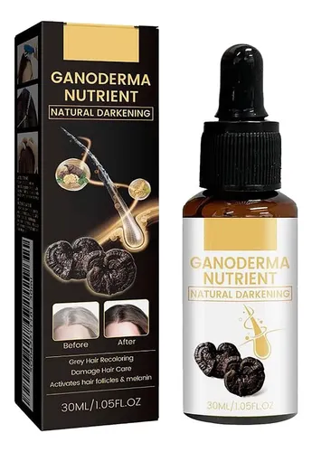 Aceite Sérum Para Cabello Gris De 30 Ml Que Renueva El Color