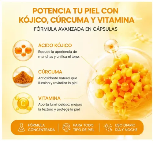 Zww Crema Aclaradora De Manchas Oscuras Con Cúrcuma Y Ácidoz