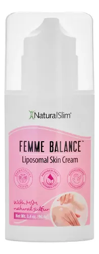 Crema De Progesterona Para Mujeres Naturalslim Femme Balance
