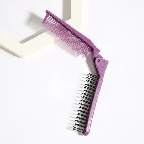 Cepillo De Pelo Plegable De 3 Piezas, Hermoso, Práctico Y Co