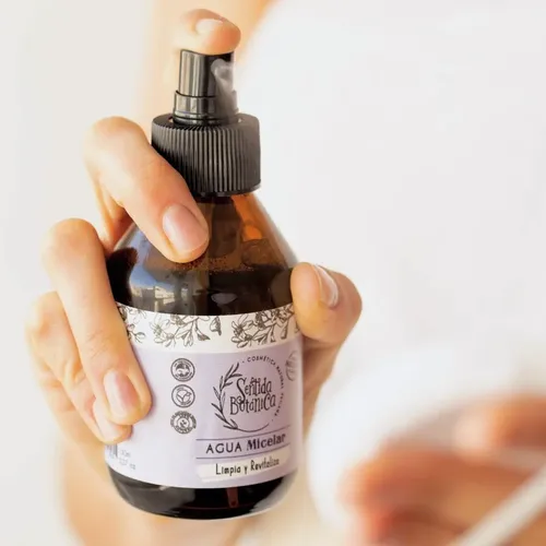 Agua Micelar Facial Tónico Hidratante Skin Sentida Botánica