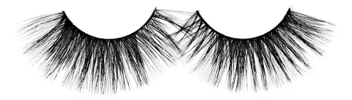 Tira De Pestañas Postizas Andrea Strip Lashes N° 100 Negras Color Negro