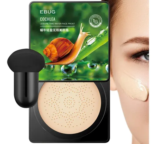 A/r Crema Bb Con Colchón De Aire | Bb Cream Caracol Colágeno | Base De Maquillaje Facial De Larga Duración, Base De Crema De Maquillaje Desnuda Para Control De Aceite Cobertura Completa