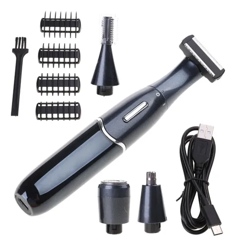 Depiladora Facial Y Corporal Recargable 4 En 1