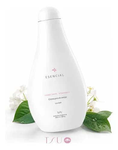 Crema Esencial Tsu Humectante Vitamina A Corporal 400 Ml