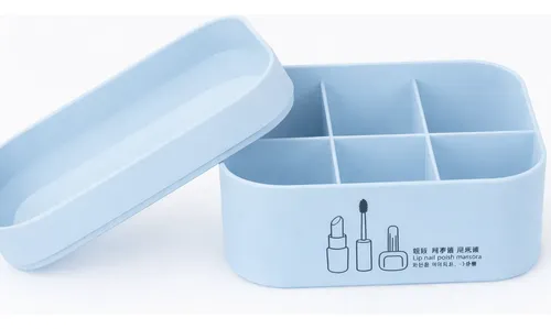 Porta Cosmético Plástico Apilable Organizador Maquillaje
