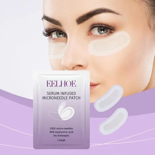 Parche De Ojos Con Microagujas De Colágeno, Máscara De Ojos