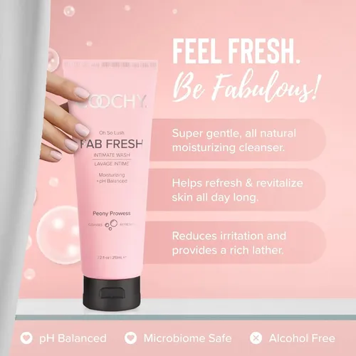 Lavado Íntimo Coochy Fab Fresh 204g Ph Balanceado