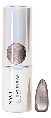Esmalte Semipermanente Cat Eye Navi Plateado para Uñas de 8 mL
