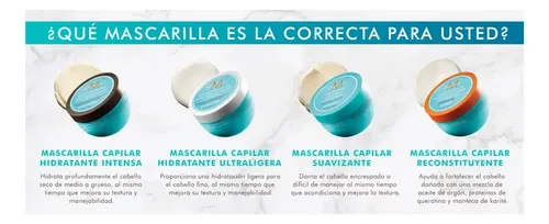 Mascarilla Capilar Reconstituyente Moroccanoil X 250ml