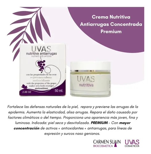 Uvas Cosmeticos – Kit Facial Y Corporal Premiun  –