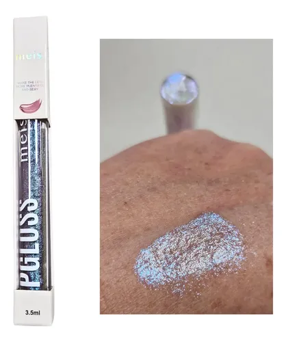 Gloss Glitter Meis Labios Ojos Iluminador Efecto Fijo