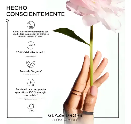 Aceite Capilar Kérastase Gloss Absolu Glaze Drops X 45 Ml