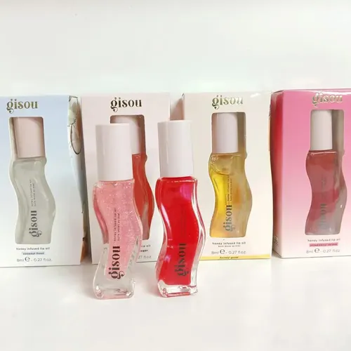 Gloss Labial Con Miel 8ml,hidratación Intensa,cherry Flavor