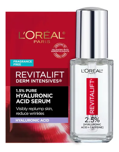 Sérum Para Ojos L’oreal Paris Revitalift Con Ácido Hialuróni Todo Tipo De Piel Día/noche