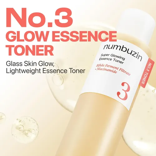 Tónico Numbuzin No.3 Super Glowing Essence, Tóner Fermentado