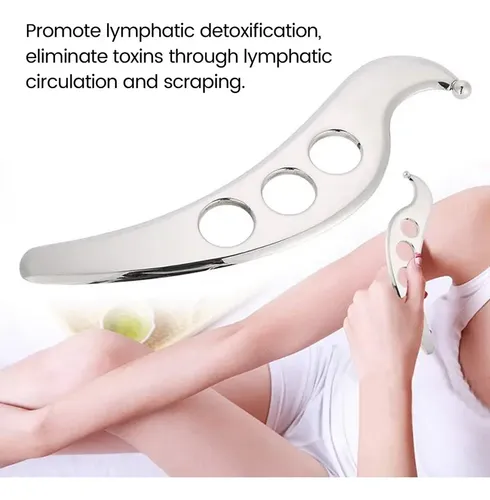 De Acero Inoxidable Gua Sha Guasha Placa Masajeador Herramie