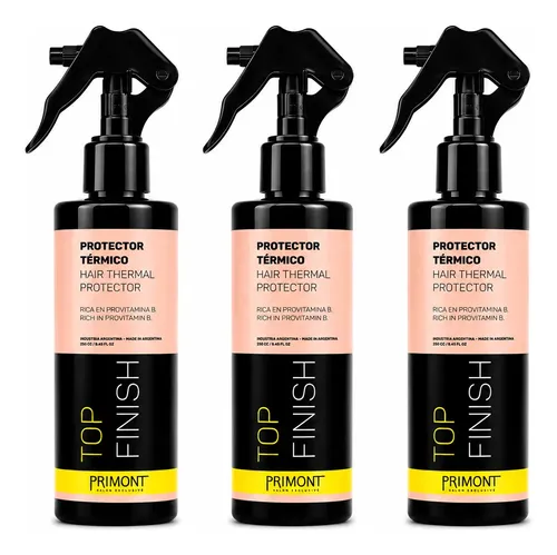 Pack X3 Protector Térmico Primont Top Finish 250ml