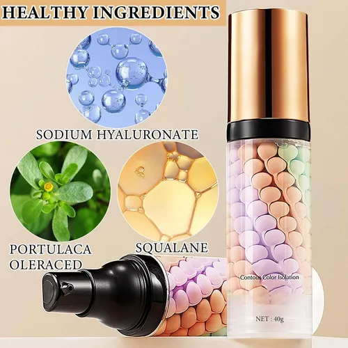 Primer Facial 3 En 1 Con Colores Duozeng
