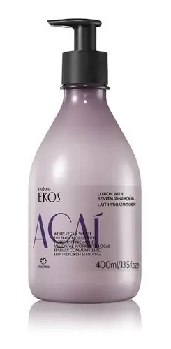 Natura Ekos Açaí Crema Corporal Hidratante 400ml