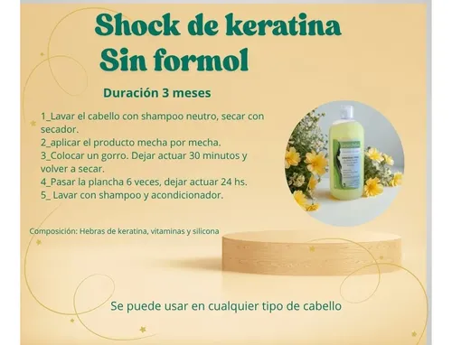 Shock De Keratina Sin Formol Antifrizz