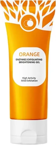 3 X Gel Exfoliante Natural De Naranja .