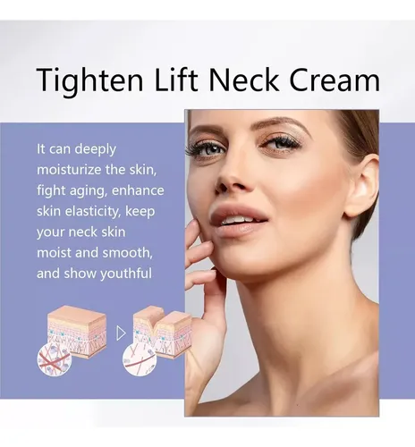 Crema Reafirmante Para Cuello, Efecto Tensor Y Elevador,,;
